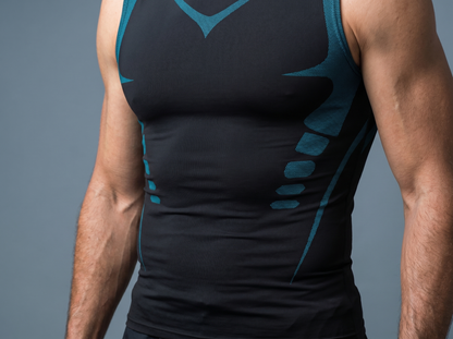 Veilor compression smooths and flattens the torso